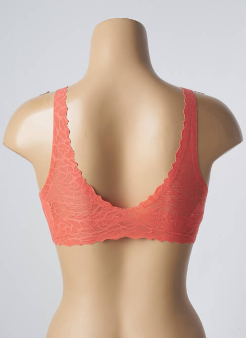 Soutien-gorge sans armature brassieres orange SLOGGI femme