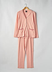 Pyjama orange LE CHAT pour femme seconde vue