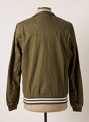 Blouson finition intérieure doublure imprimée vert JACK & JONES homme