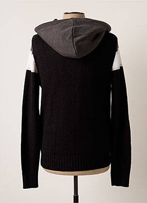 Veste casual resserrée sur le bas noir JACK & JONES homme