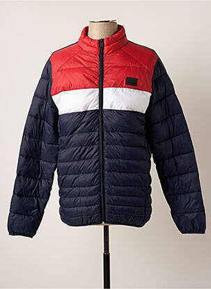 Doudoune poches sans capuche bleu JACK & JONES homme