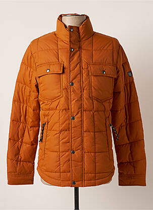 Doudoune poches sans capuche marron JACK & JONES homme
