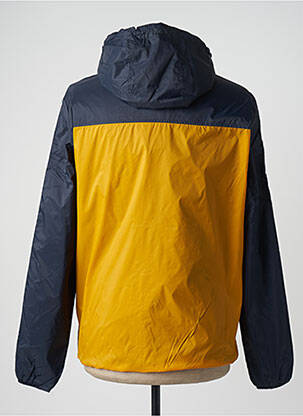 Imperméable coupe droite a capuche jaune JACK & JONES homme