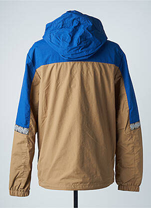 Imperméable poches a capuche bleu JACK & JONES homme