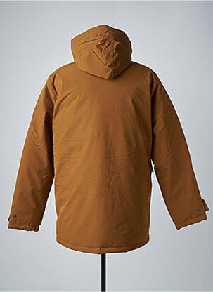 Doudoune manches longues a capuche marron JACK & JONES homme