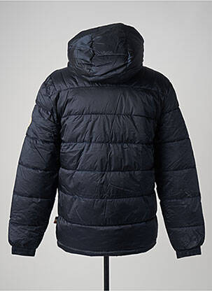 Doudoune poches a capuche bleu JACK & JONES homme