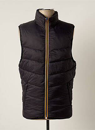 Doudoune poches sans capuche noir JACK & JONES homme
