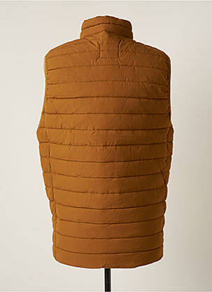 Doudoune poches sans capuche marron JACK & JONES homme