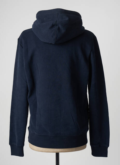 Sweat-shirt à capuche bleu JACK & JONES pour homme
