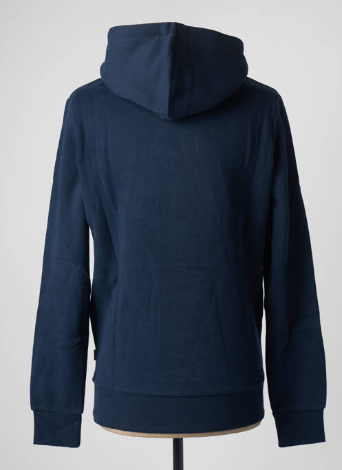 Sweat-shirt à capuche bleu JACK & JONES pour homme