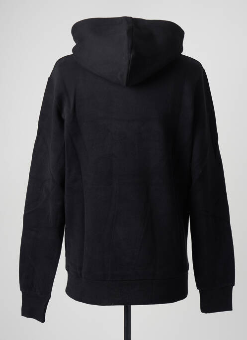 Sweat-shirt à capuche noir JACK & JONES pour homme