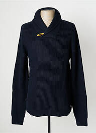 Pull stretch manches longues bleu JACK & JONES homme