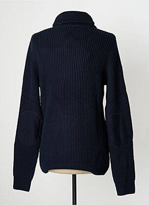 Pull stretch manches longues bleu JACK & JONES homme