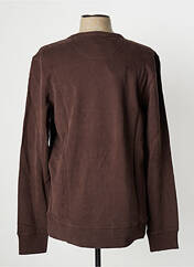 Sweat-shirt marron JACK & JONES pour homme seconde vue