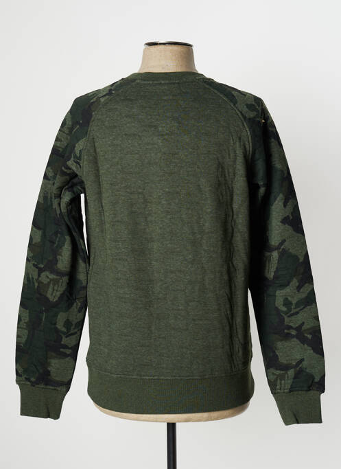 Sweat-shirt vert JACK & JONES pour homme