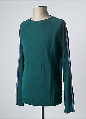 Pull stretch manches longues vert PREMIUM DE JACK AND JONES homme