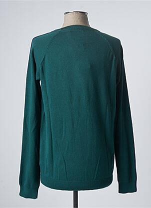 Pull stretch manches longues vert PREMIUM DE JACK AND JONES homme
