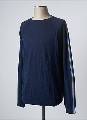 Pull stretch manches longues bleu PREMIUM DE JACK AND JONES homme