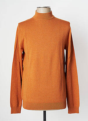 Pull manches longues manches longues orange JACK & JONES homme