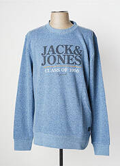 Sweat-shirt bleu JACK & JONES pour homme seconde vue
