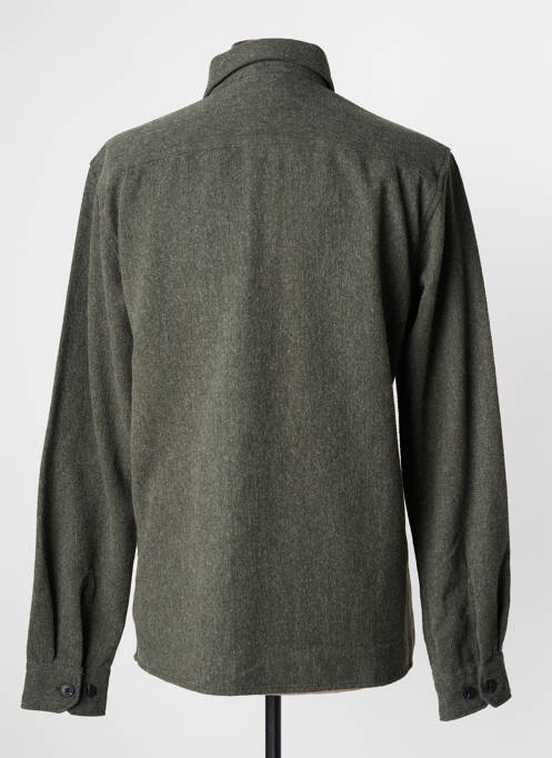 Chemise manches longues vert JACK & JONES pour homme