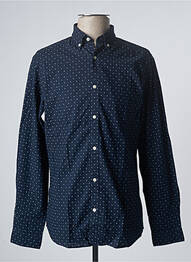 Chemise manches longues manches longues bleu JACK & JONES homme
