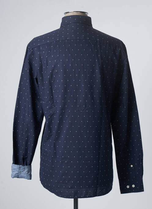 Chemise manches longues bleu JACK & JONES pour homme