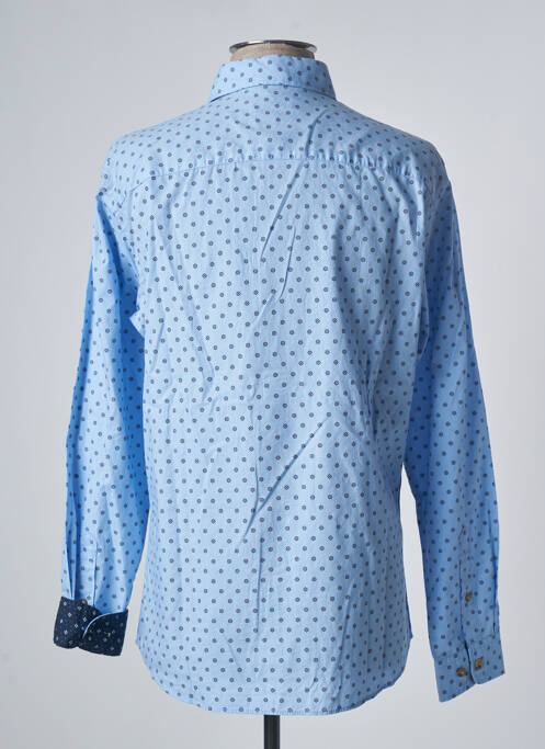 Chemise manches longues bleu JACK & JONES pour homme