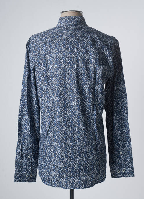 Chemise manches longues bleu JACK & JONES pour homme
