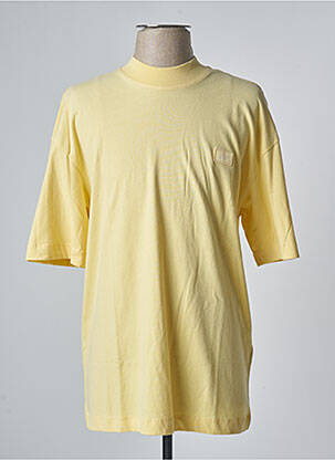 T-shirt coupe droite manches courtes jaune JACK & JONES homme