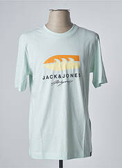 T-shirt vert JACK & JONES pour homme seconde vue