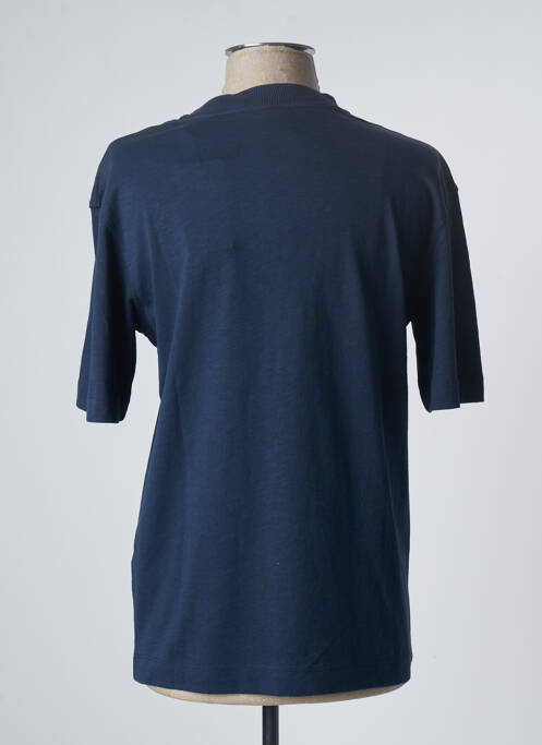 T-shirt bleu JACK & JONES pour homme