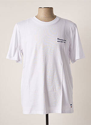 T-shirt blanc JACK & JONES X LA BOULISTERIE pour homme
