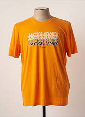 T-shirt orange JACK & JONES pour homme seconde vue