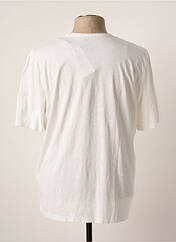 T-shirt blanc #127344 pour homme seconde vue