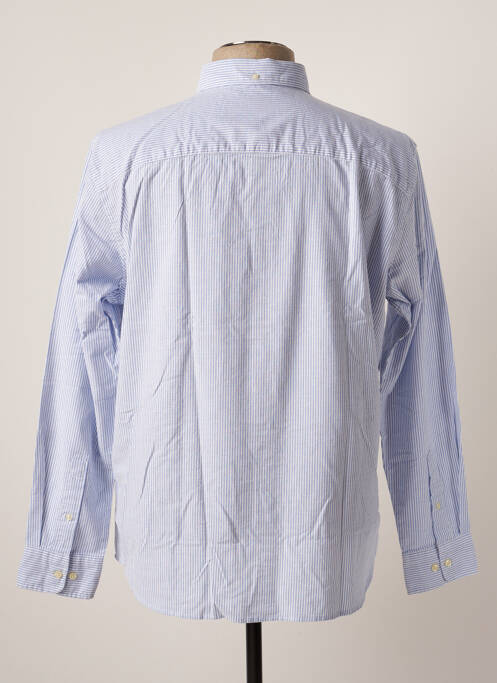 Chemise manches longues bleu JACK & JONES pour homme
