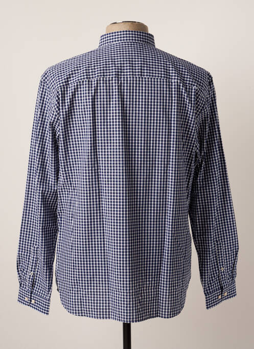 Chemise manches longues bleu JACK & JONES pour homme
