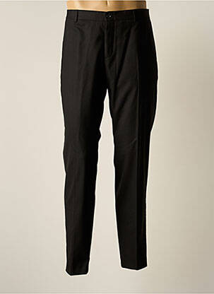 Pantalon slim tissage popeline taille normale noir JACK & JONES homme