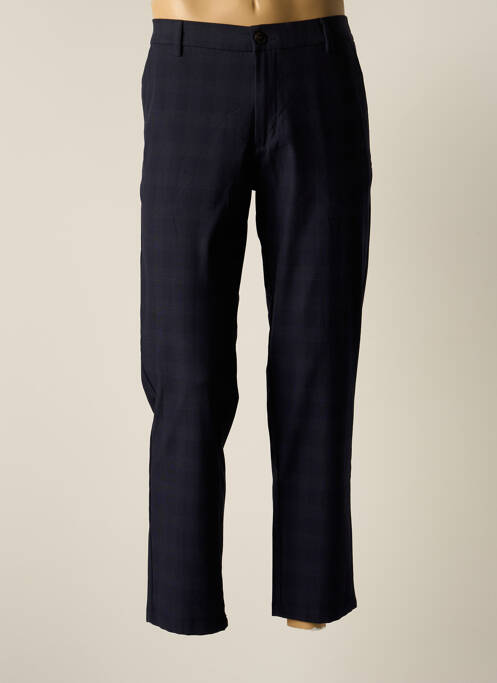 Pantalon droit stretch taille normale bleu JACK & JONES homme