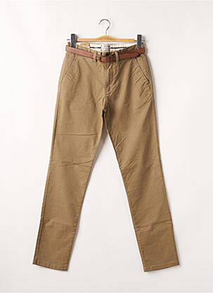 Pantalon stretch taille normale marron JACK & JONES homme