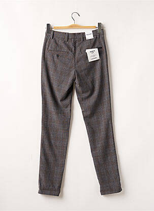 Pantalon slim stretch taille normale gris JACK & JONES homme