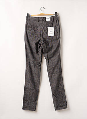 Pantalon chino tissage chiné taille normale gris JACK & JONES homme
