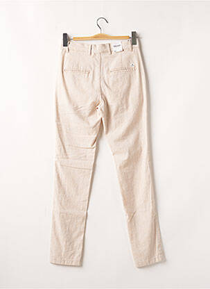 Pantalon chino tissage chiné taille normale beige JACK & JONES homme