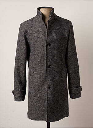 Manteau long gris JACK & JONES pour homme