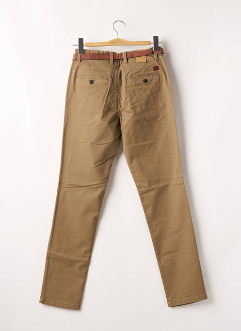 Pantalon stretch taille normale marron JACK & JONES homme