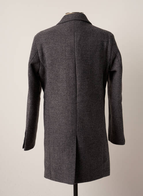 Manteau long gris JACK & JONES pour homme