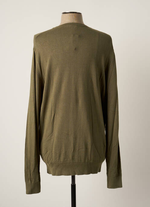 Pull vert CELIO pour homme