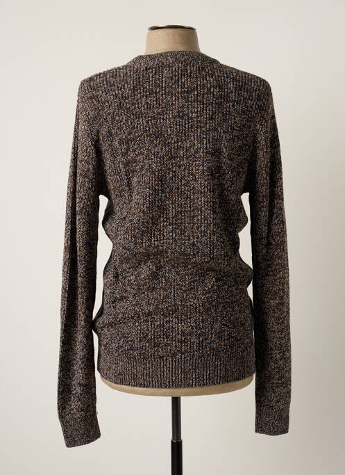 Pull marron CREEKS pour homme