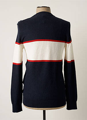 Pull stretch manches longues bleu CELIO homme