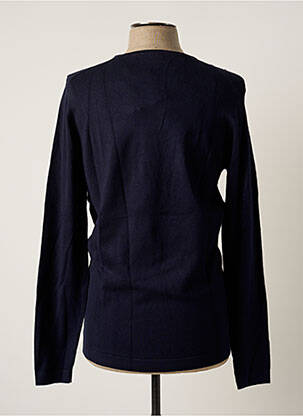 Pull stretch manches longues bleu SORBINO homme